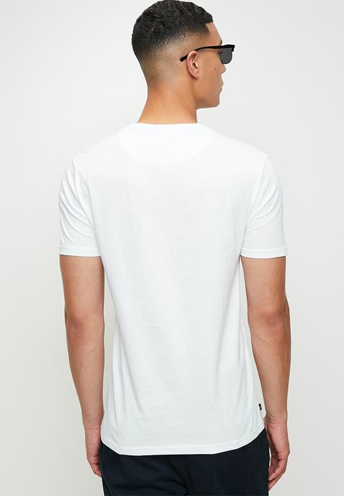 POLO - Daxton  logo short sleeve T-shirt - white
