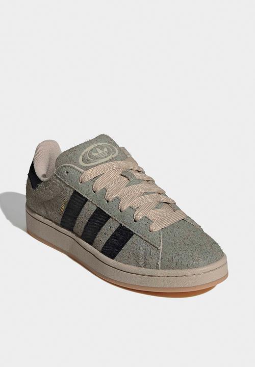 adidas gazelle silver green womens Adidas Campus 00s Silver Pebble Black Stone Khaki main image 0