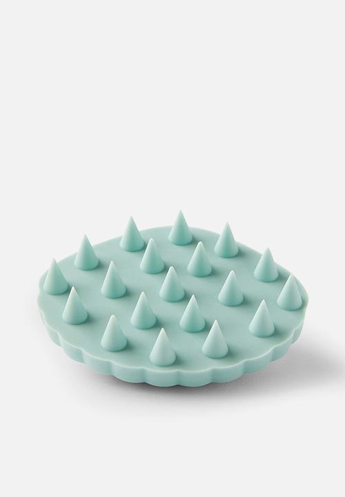 Rubi - Mermaid Shell Scalp Massager - Sage