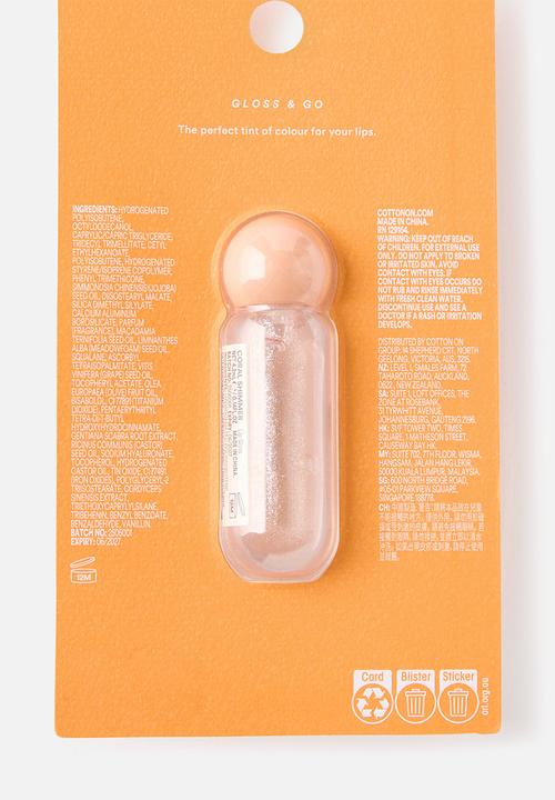 Rubi - Lip Gloss - Coral Shimmer