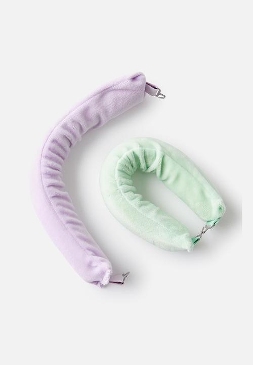 Rubi - Hair Like A Pro Leave In Hair Rollers - Sage/Lilac