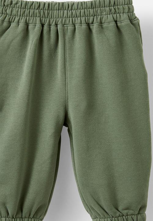 Cotton On - Riley trackpant - khaki green