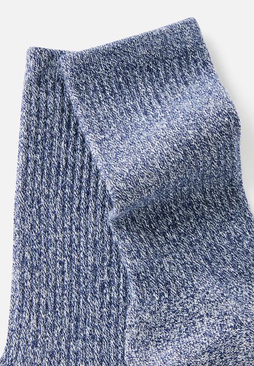 Cotton On - Performance studio crew sock - prep sport navy