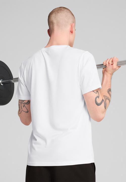 PUMA - TAD Essentials Solid Cat Tee (LC small cat) - White