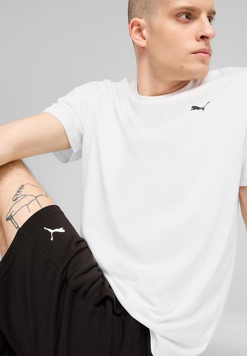 PUMA - TAD Essentials Solid Cat Tee (LC small cat) - White