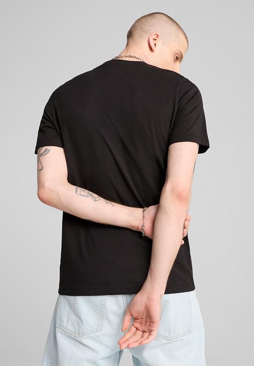 PUMA - GRAPHICS Execution Tee M - PUMA Black