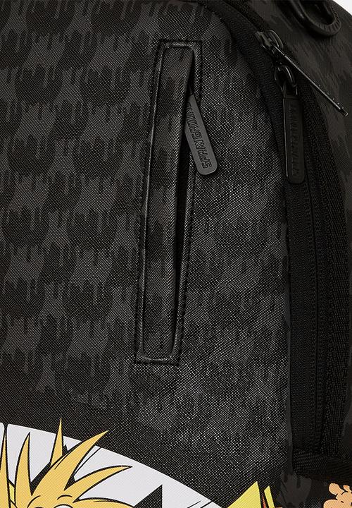 Sprayground - 90s nick crammed reveal dlxsv backpack - black