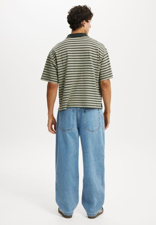 Cotton On - Baggy Skater Jean - Verve Blue