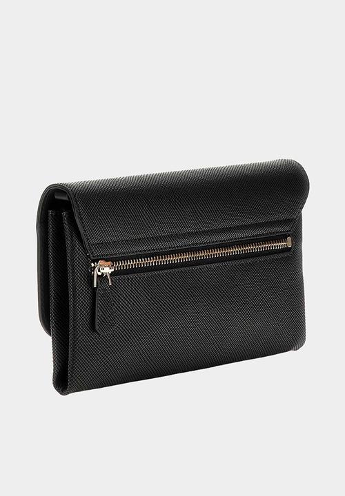 GUESS - Noelle ii crossbody flap organizer- black