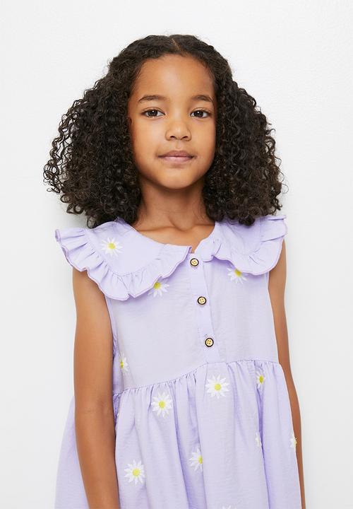 Pop Candy - Peter pan collar dress - lilac
