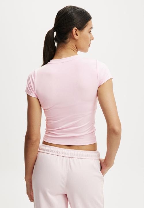 Cotton On - Ultra Soft Fitted T-shirt - Cherry Dream