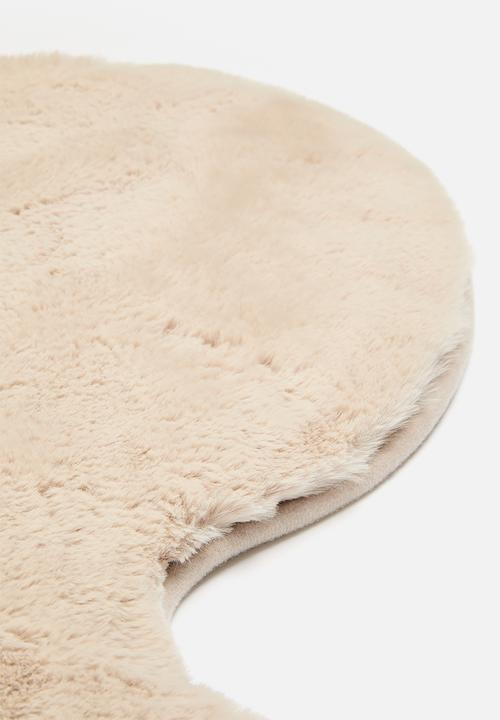 H&S - Flower rug - Beige
