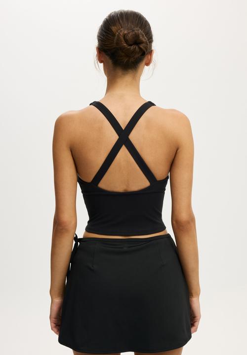 Cotton On - Ultra Soft Contour Tank - Black