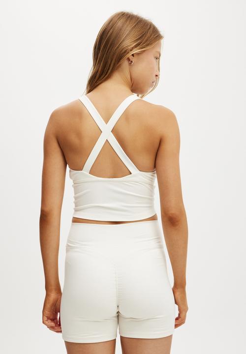 Cotton On - Ultra Soft Contour Tank - Coconut Milk