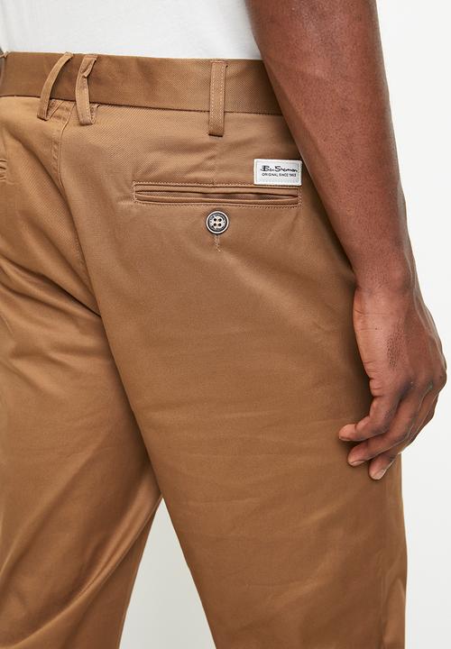 Ben Sherman - Essential ben sherman chino pant - walnut