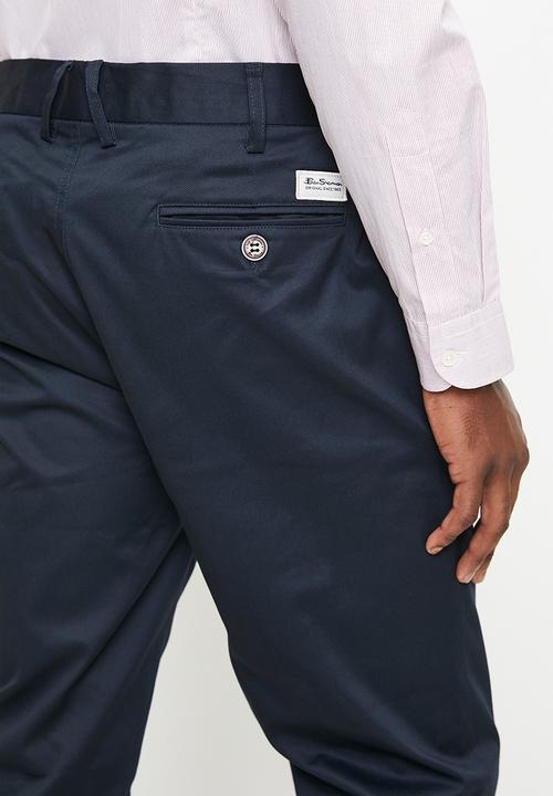 Ben Sherman - ESSENTIAL BEN SHERMAN CHINO PANT - NAVY