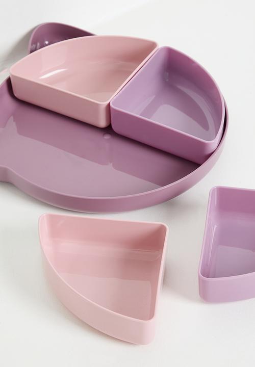H&S - Cat dinner plate set