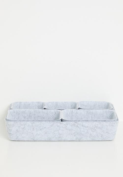 Storage Solutions - Nico nested storage set - light grey