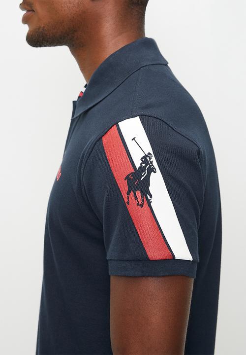 POLO - BRONWIN  ACTIVE SLEEVE PONY SS GOLFER - NAVY