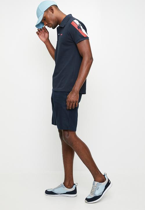 POLO - BRONWIN  ACTIVE SLEEVE PONY SS GOLFER - NAVY