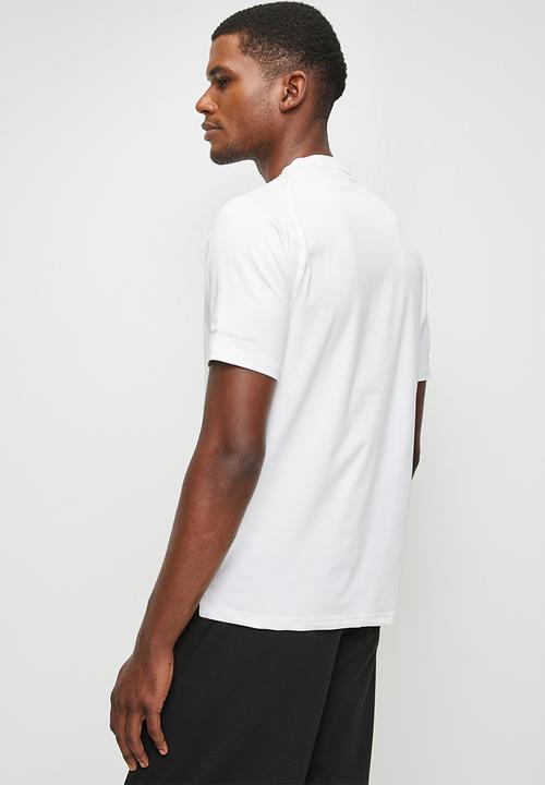 POLO - MELUSI  SPORT SS RUNNING TEE - OFF WHITE