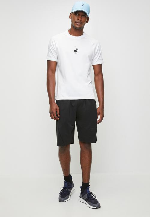 POLO - MELUSI  SPORT SS RUNNING TEE - OFF WHITE