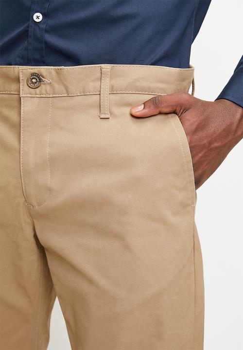 POLO - VENICE  ESSENTIAL SLIM LEG trouser - KHAKI
