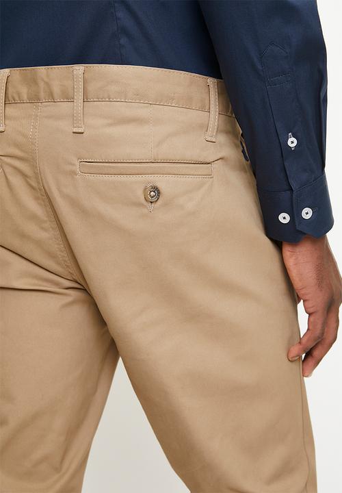POLO - VENICE  ESSENTIAL SLIM LEG trouser - KHAKI