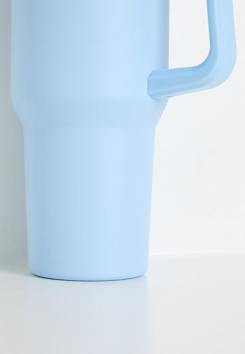 Excellent Houseware - Ren stainless steel drinking mug - blue