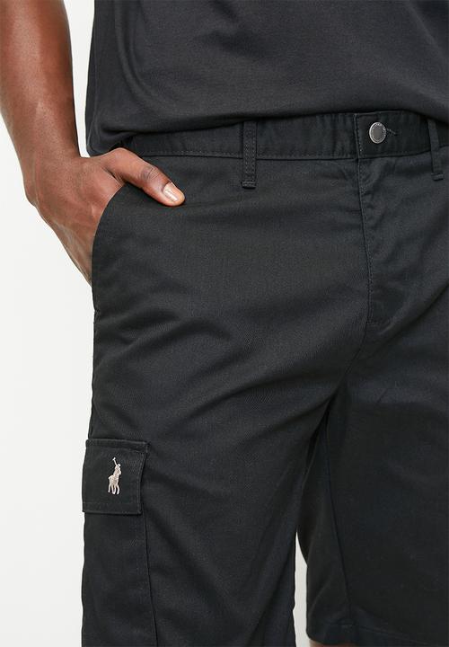 POLO - TRAVIS  PJC CARGO SHORT - BLACK