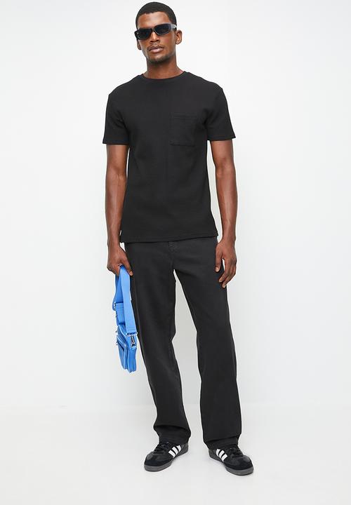 Cotton On - Baggy Worker Pant - Black