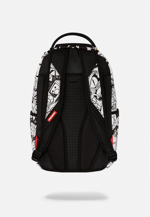 Sprayground - Heavy Sharkmouth Doodle Dlxsv Backpack - White