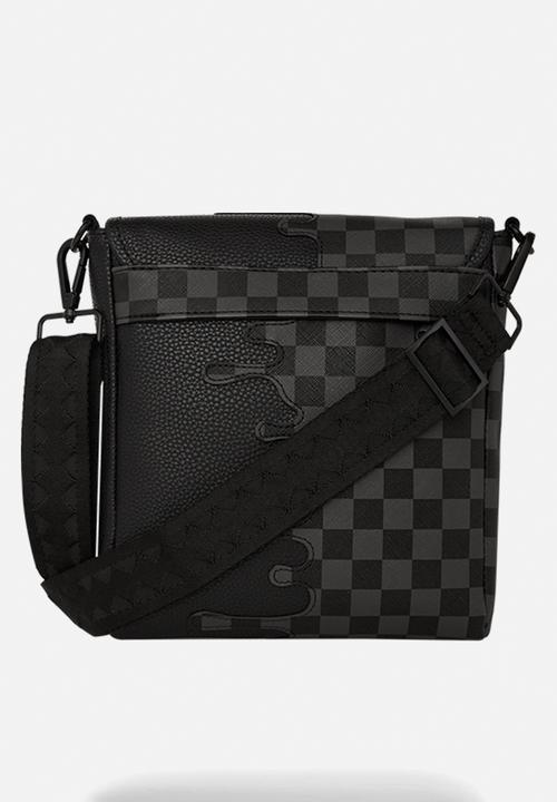 Sprayground - Unfinished Shark Messenger Sling - Black