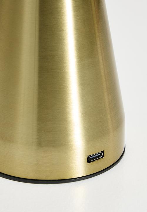 Maisonware - Button Rechargeable LED Lamp - Gold