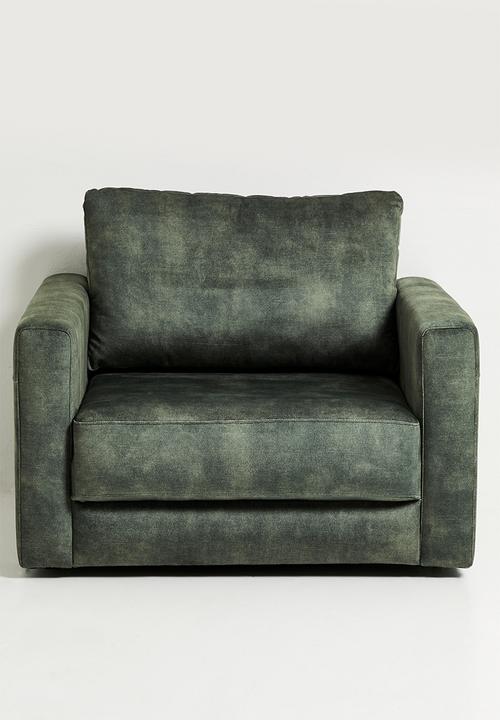 Sixth Floor - Hadley armchair - green