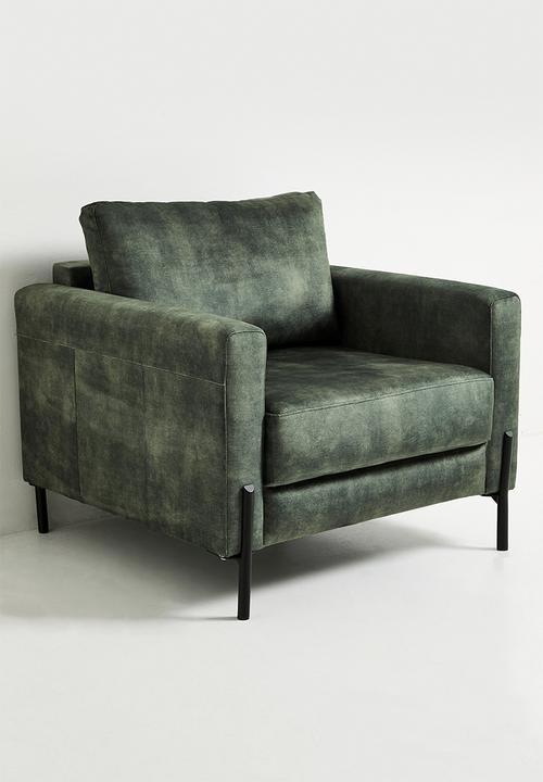 Sixth Floor - Hadley armchair - green