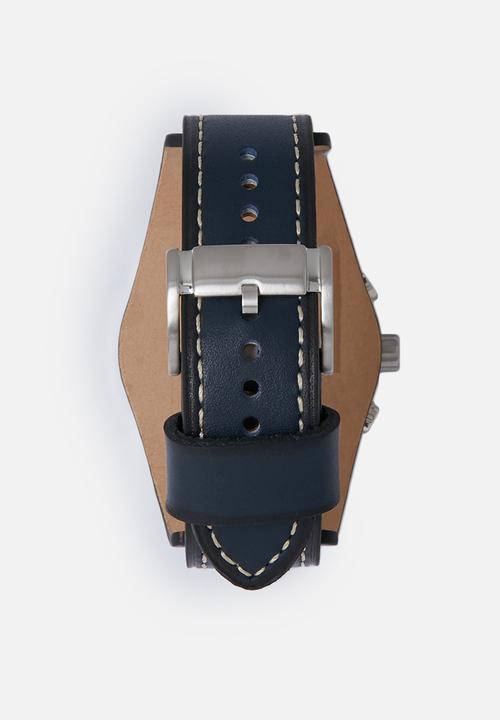 Fossil - Coachman leather watch