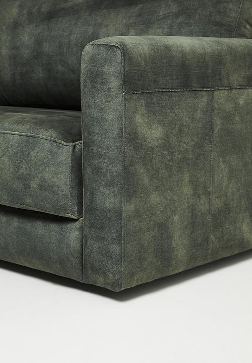 Sixth Floor - Hadley 3 seater sofa - green