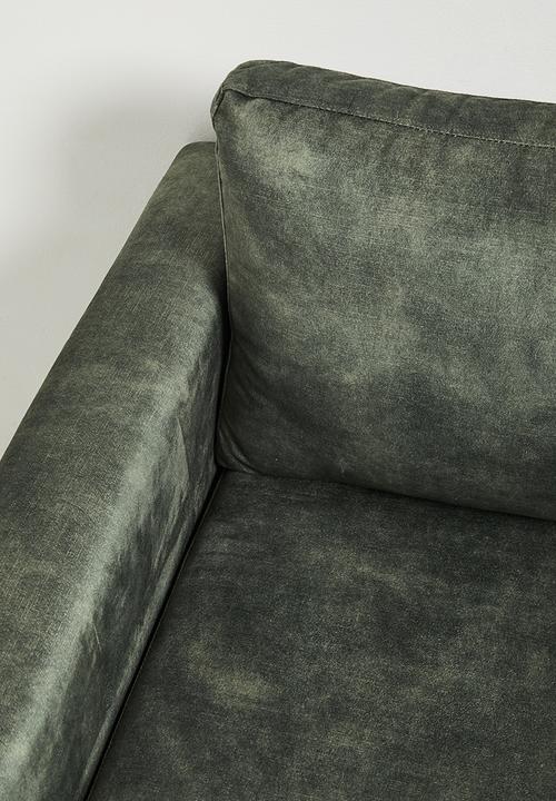 Sixth Floor - Hadley 3 seater sofa - green