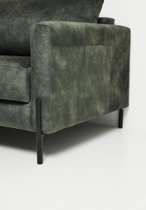Sixth Floor - Hadley 3 seater sofa - green