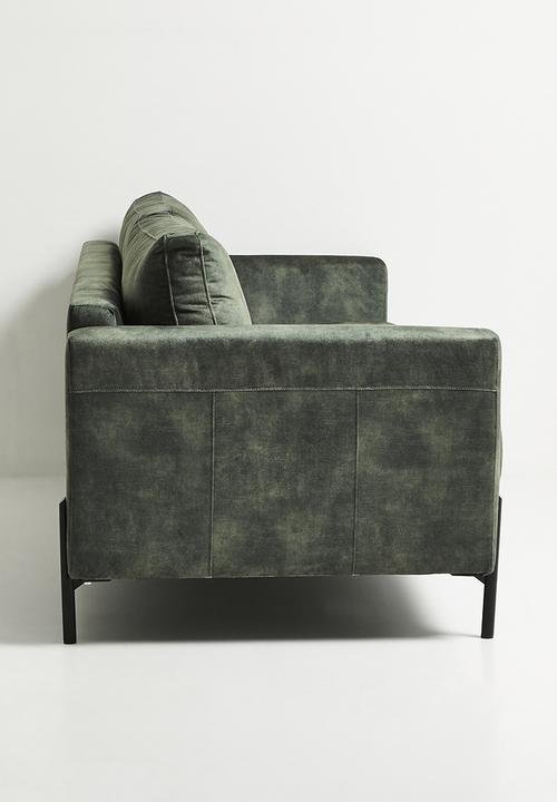 Sixth Floor - Hadley 3 seater sofa - green