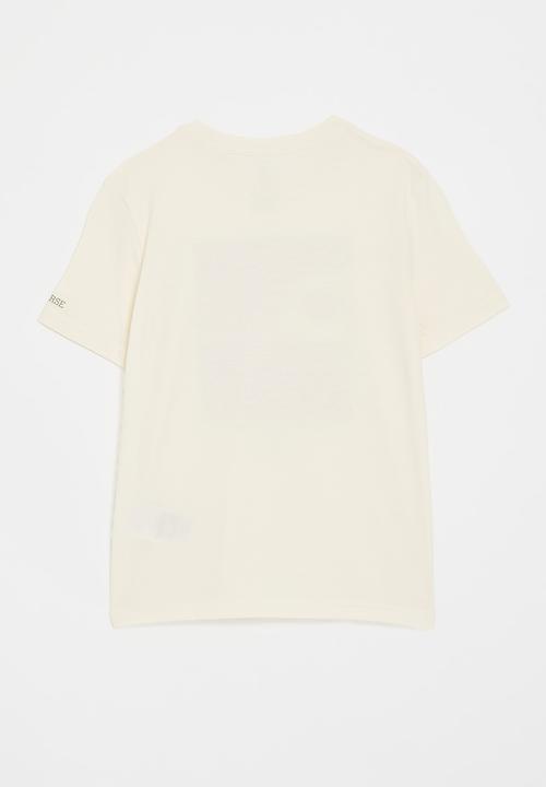 Converse - Cnvb Static Background Snkr Short Sleeve Tee - Egret