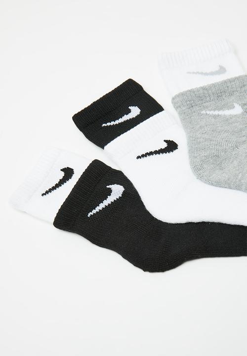 Nike - Nike double welt ankle socks 3-pack - multi