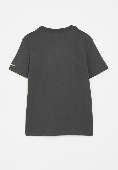 Converse - Cnvb Static Background Snkr Short Sleeve Tee - Dark Matter