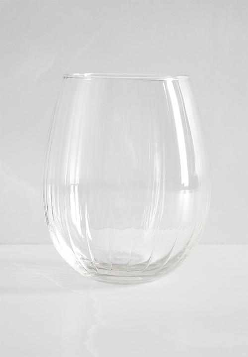 Excellent Houseware - Milo drinking glass set of 4 - Clear