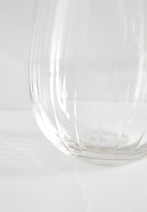 Excellent Houseware - Milo drinking glass set of 4 - Clear