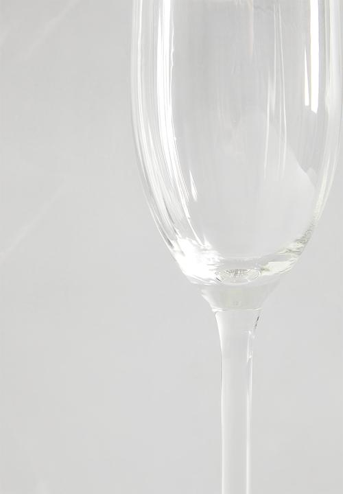 Excellent Houseware - Milo champagne glass set of 4 - Clear