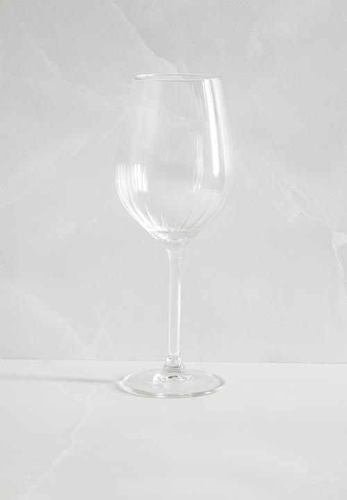 Excellent Houseware - Milo wine glass set of 4 - Clear
