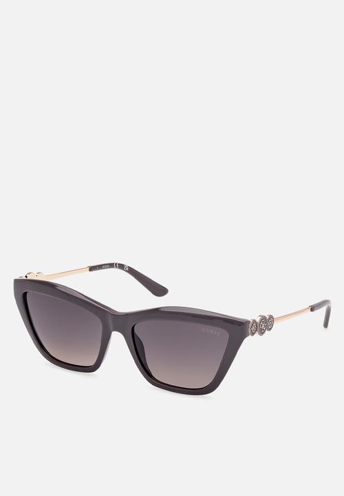 GUESS - Rectangle Shape Sunglasses 56mm - Grey