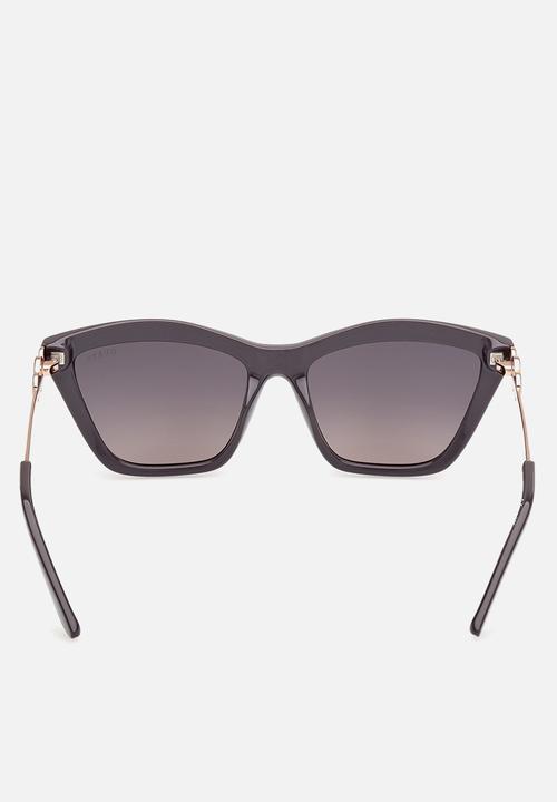 GUESS - Rectangle Shape Sunglasses 56mm - Grey